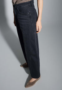 Lolah Edgy Barrel Jeans