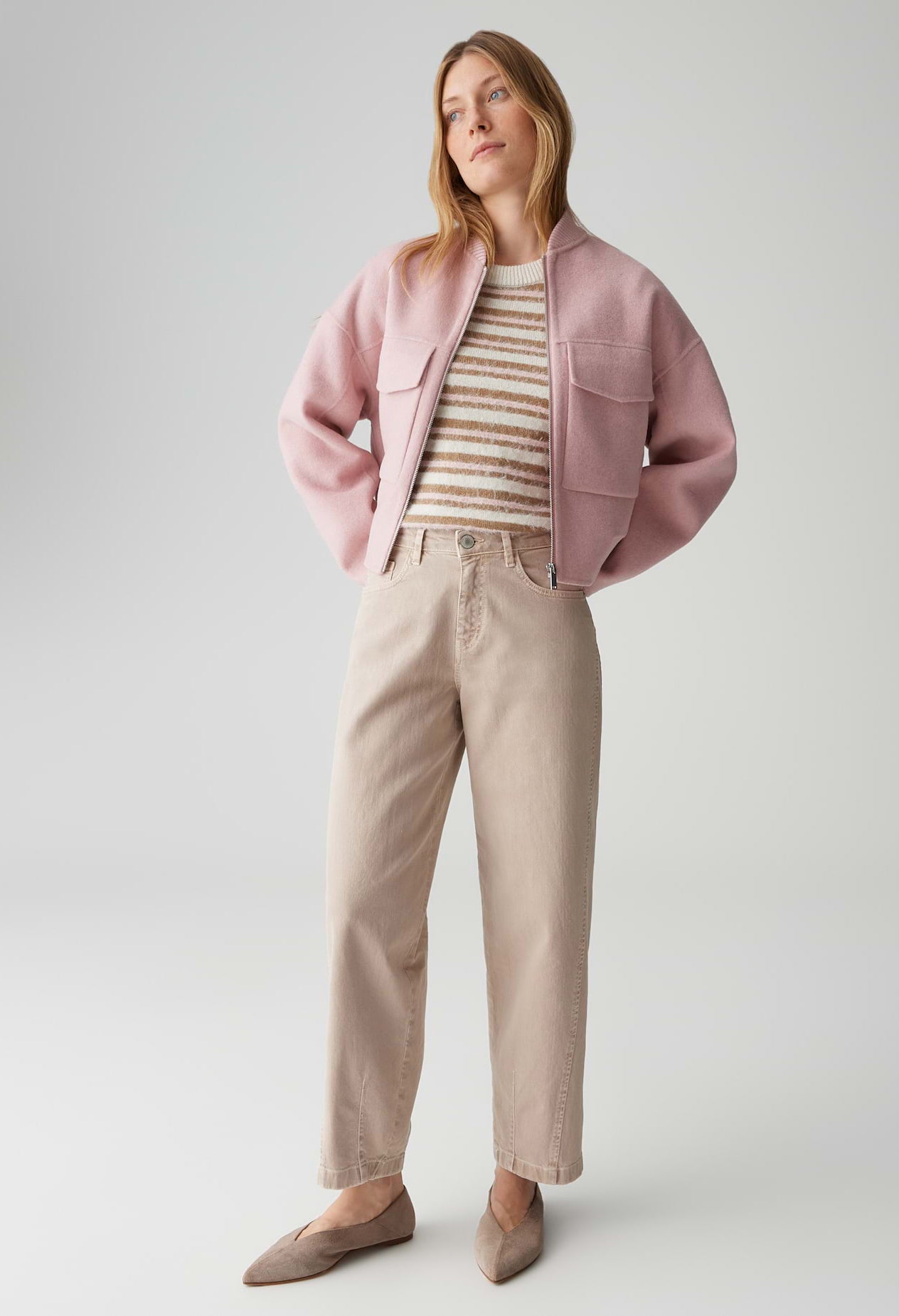 Lolah Edgy Barrel Jeans