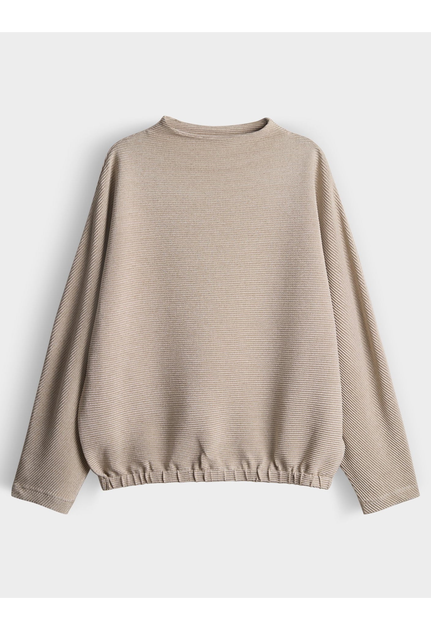 Saglanz Gloss Effect Jersey Top