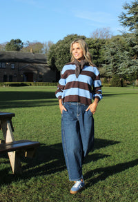 Glocki Rugby Stripe Jumper