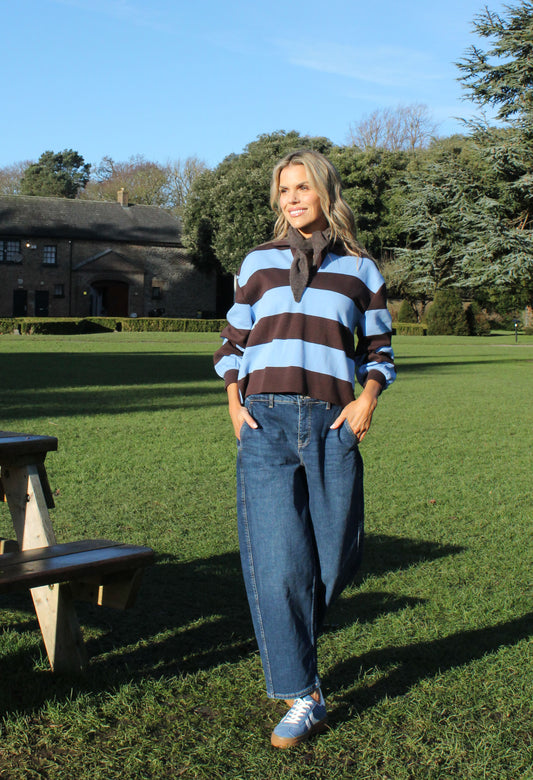 Glocki Rugby Stripe Jumper