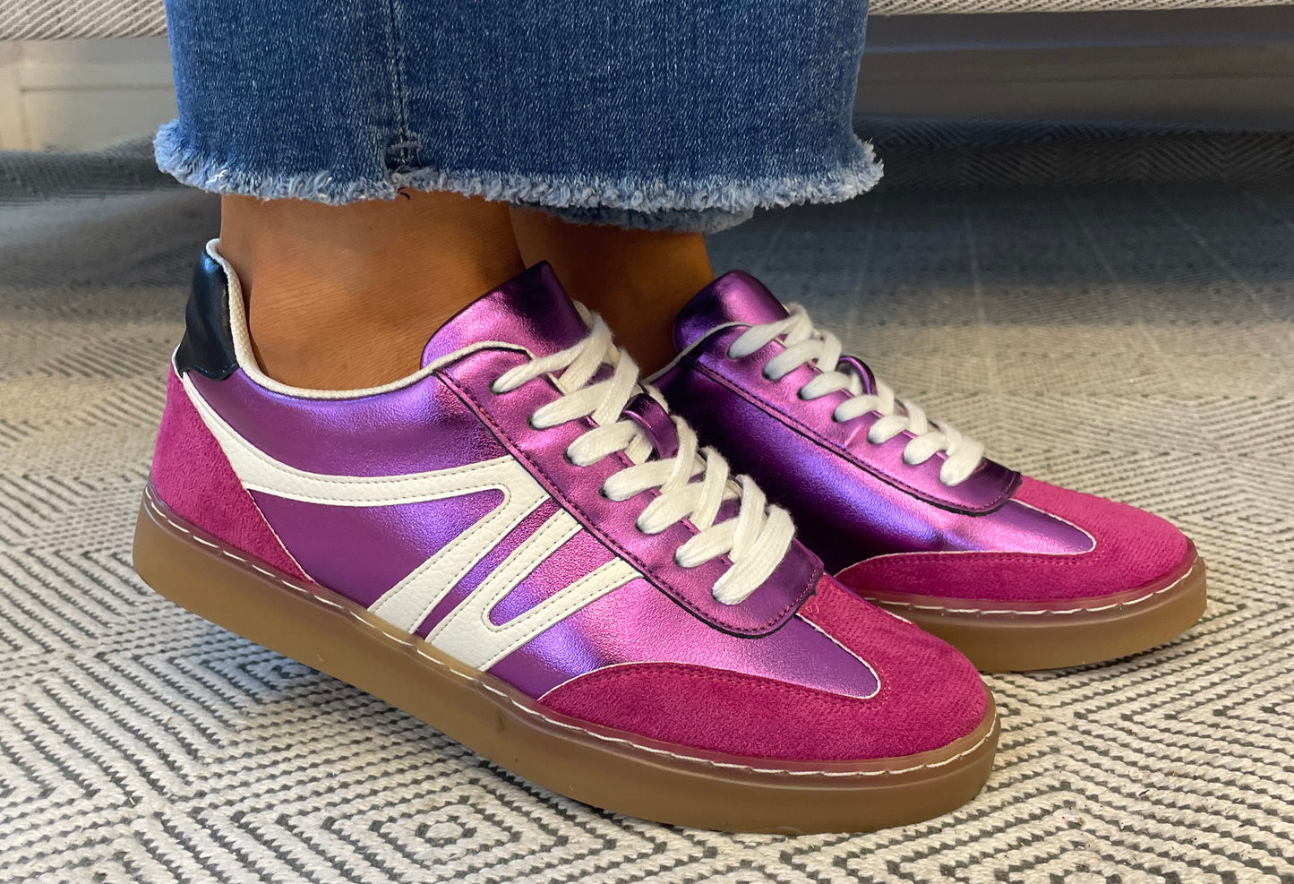 Metallic and Shine Trainers