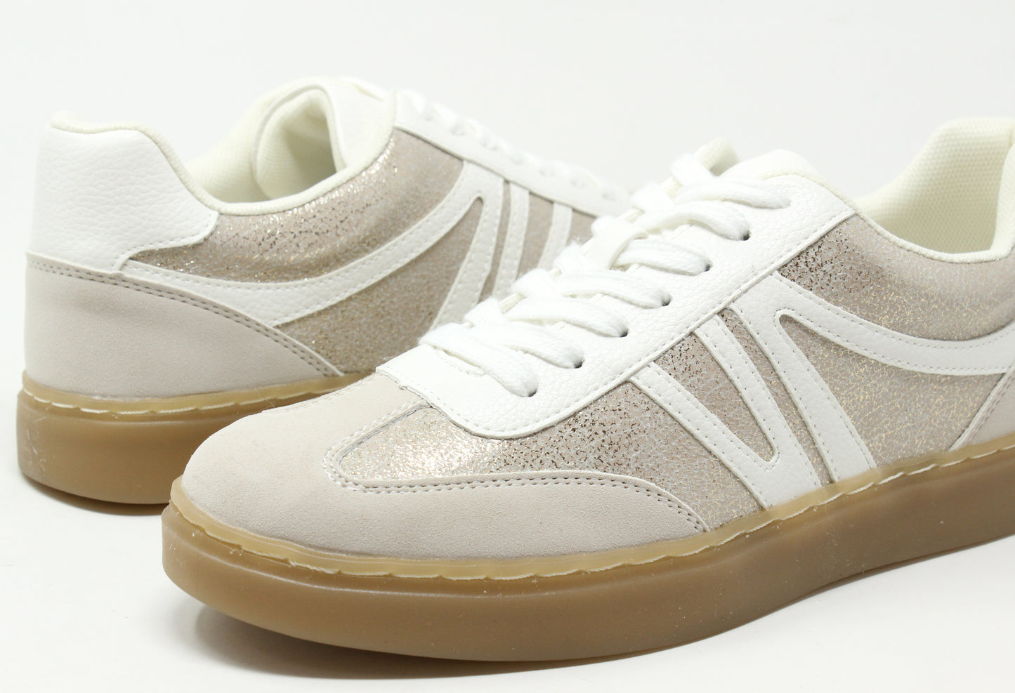 Metallic and Shine Trainers