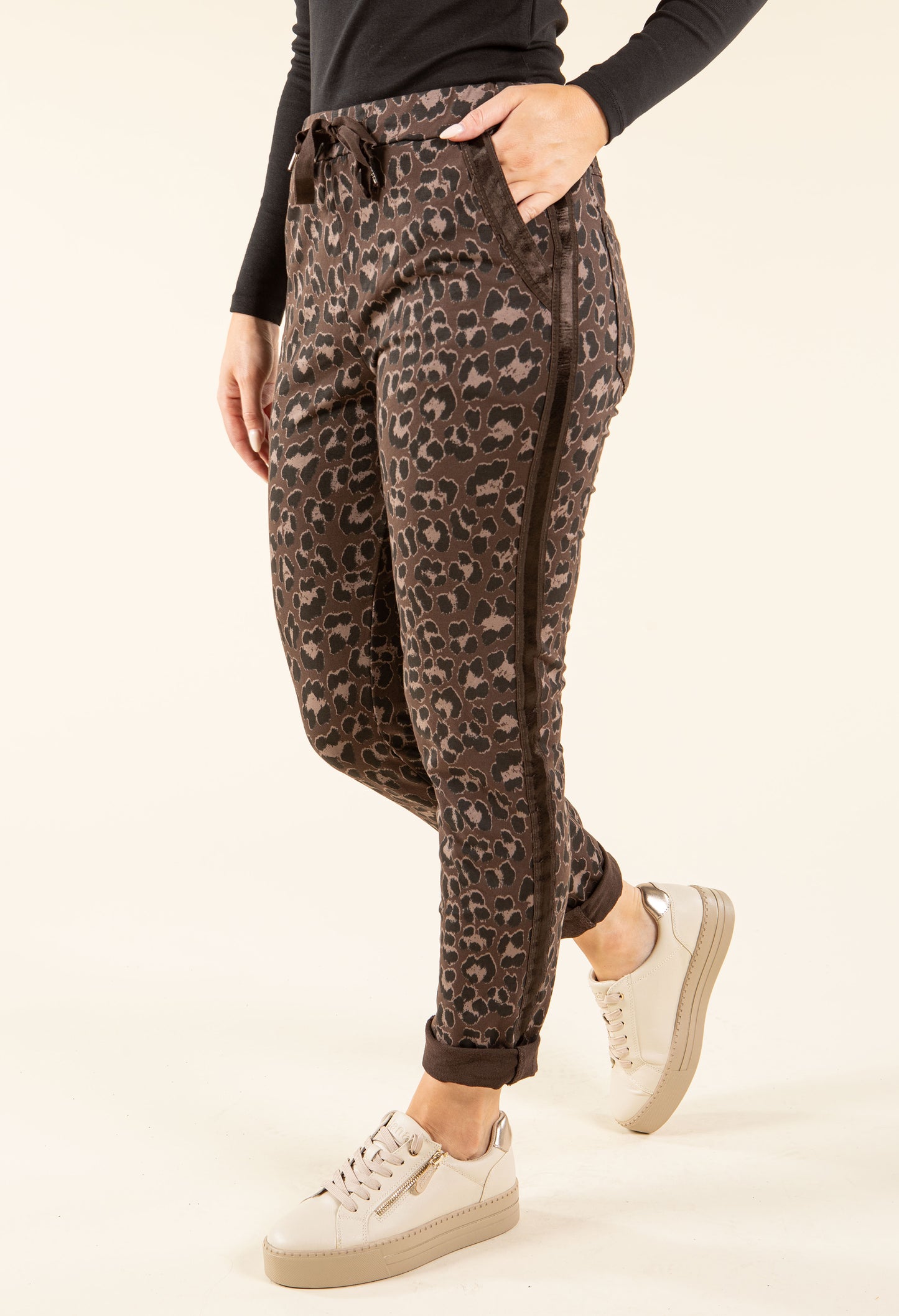 Leopard Print Joggers