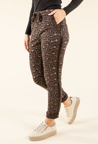 Leopard Print Joggers