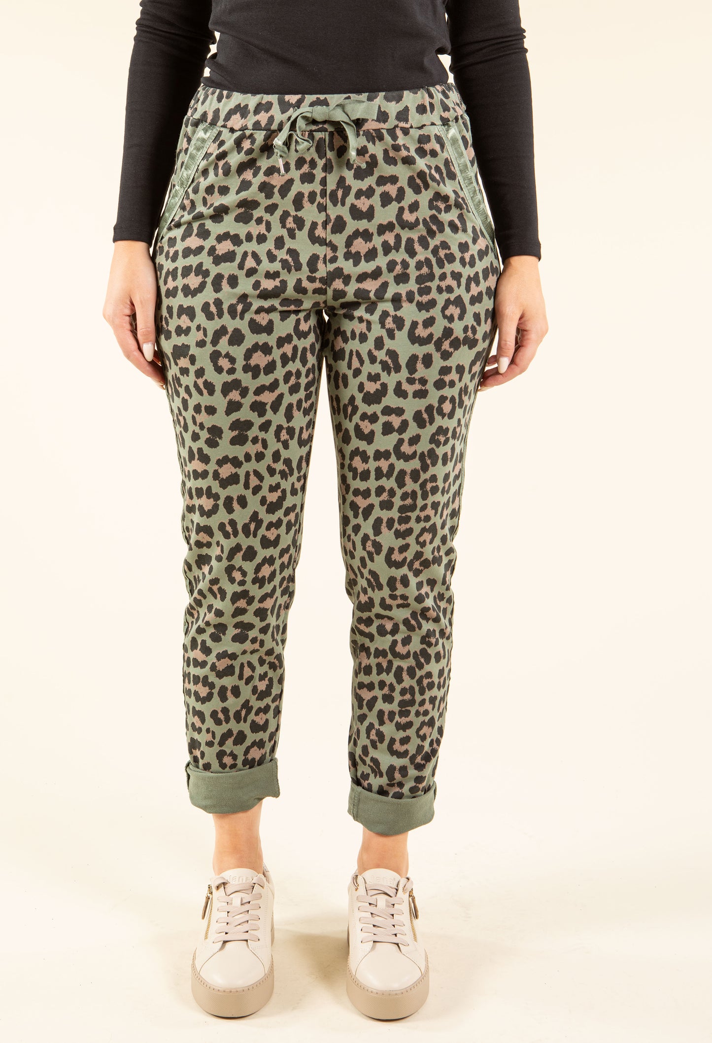 Leopard Print Joggers
