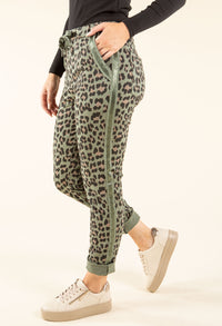 Leopard Print Joggers