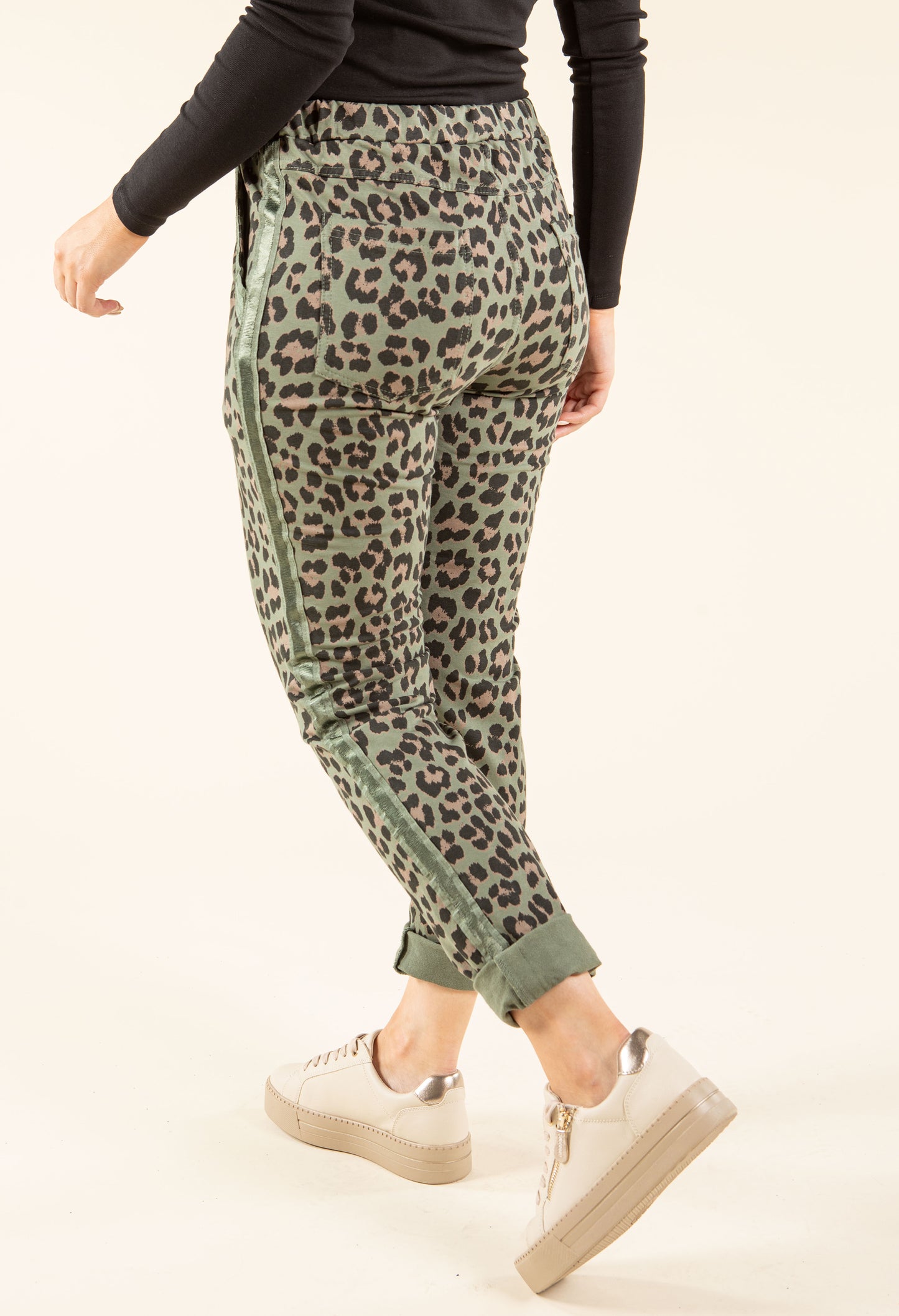 Leopard Print Joggers
