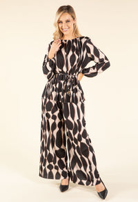 Retro Plisse Pleated Co-Ord