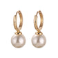 Pearl Hoop Earrings