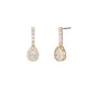 Teardrop Diamante Drop Earrings