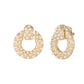 Pearl Embellished Clip On Earrings