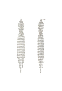 Diamante Statement Drop Earrings