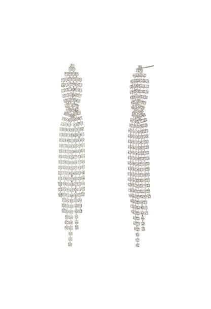 Diamante Statement Drop Earrings