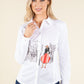 Valeria Graphic Blouse