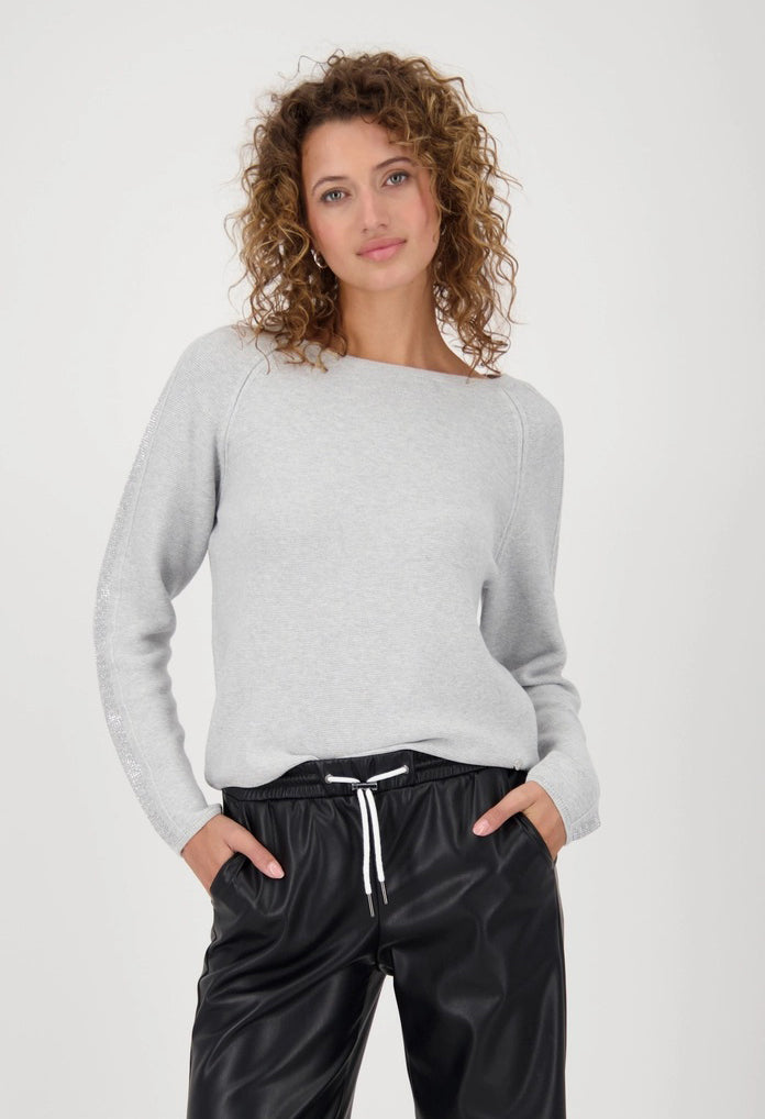 Rhinestone Detail Jumper