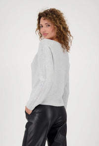 Rhinestone Detail Jumper