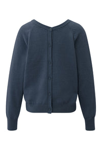 Double V-Neck Knit Sweater