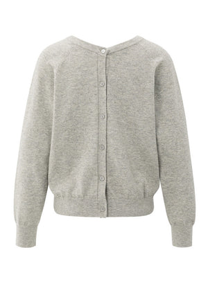 Double V-Neck Knit Sweater