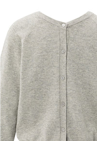 Double V-Neck Knit Sweater