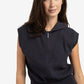 Sleeveless Zip-Up Hoodie
