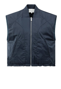 Reversible padded bodywarmer