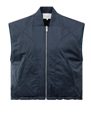Reversible padded bodywarmer
