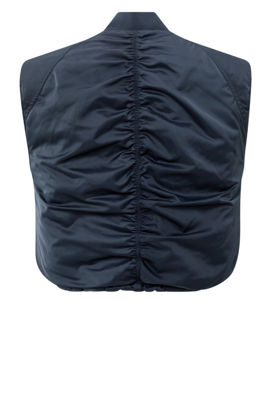 Reversible padded bodywarmer