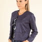 Short Faux Suede Jacket
