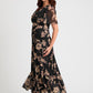 Isabelle Curve+ Float Sleeve Maxi Dress