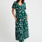 Isabelle Curve+ Float Sleeve Maxi Dress