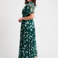 Isabelle Curve+ Float Sleeve Maxi Dress