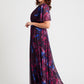 Isabelle Curve+ Float Sleeve Maxi Dress
