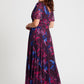 Isabelle Curve+ Float Sleeve Maxi Dress