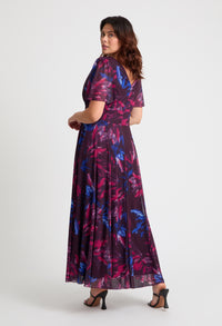 Isabelle Curve+ Float Sleeve Maxi Dress
