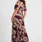 Isabelle Curve+ Float Sleeve Maxi Dress