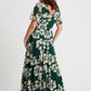 Isabelle Curve+ Float Sleeve Maxi Dress