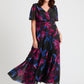 Isabelle Curve+ Float Sleeve Maxi Dress