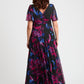 Isabelle Curve+ Float Sleeve Maxi Dress
