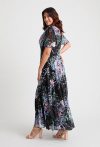 Isabelle Curve+ Float Sleeve Maxi Dress