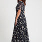 Isabelle Curve+ Float Sleeve Maxi Dress