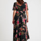 Isabelle Curve+ Float Sleeve Maxi Dress