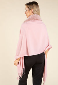 Faux Fur Shawl