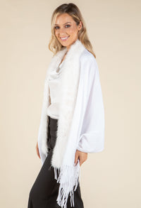 Faux Fur Shawl