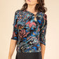 Velvet Touch Paisley Print Top