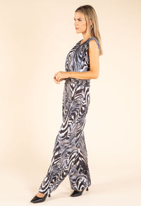 Animal Print Jumpsuit