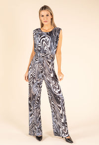 Animal Print Jumpsuit