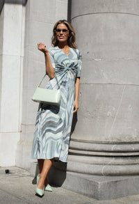 Swirl Midi Dress