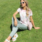 Floral Design Top