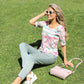 Rose Striped Top
